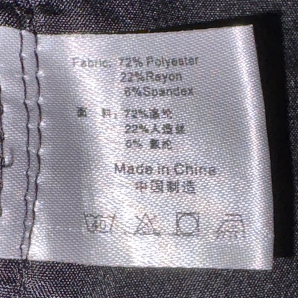 Black Niaahinn  Scrubs 2 piece Set with Light Gray Stitching and joggers XS - Picture 7 of 16